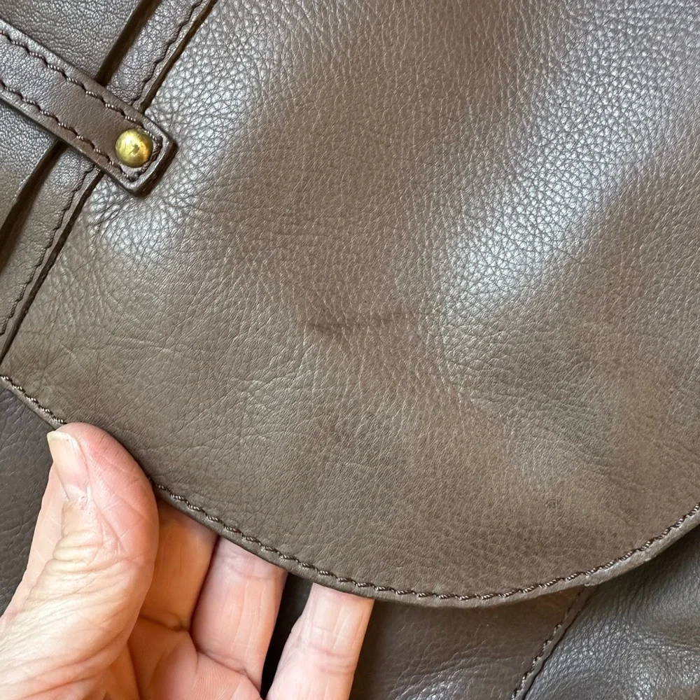 Vintage Billy‎ Bag London Brown Leather Crossbody Messenger Bag